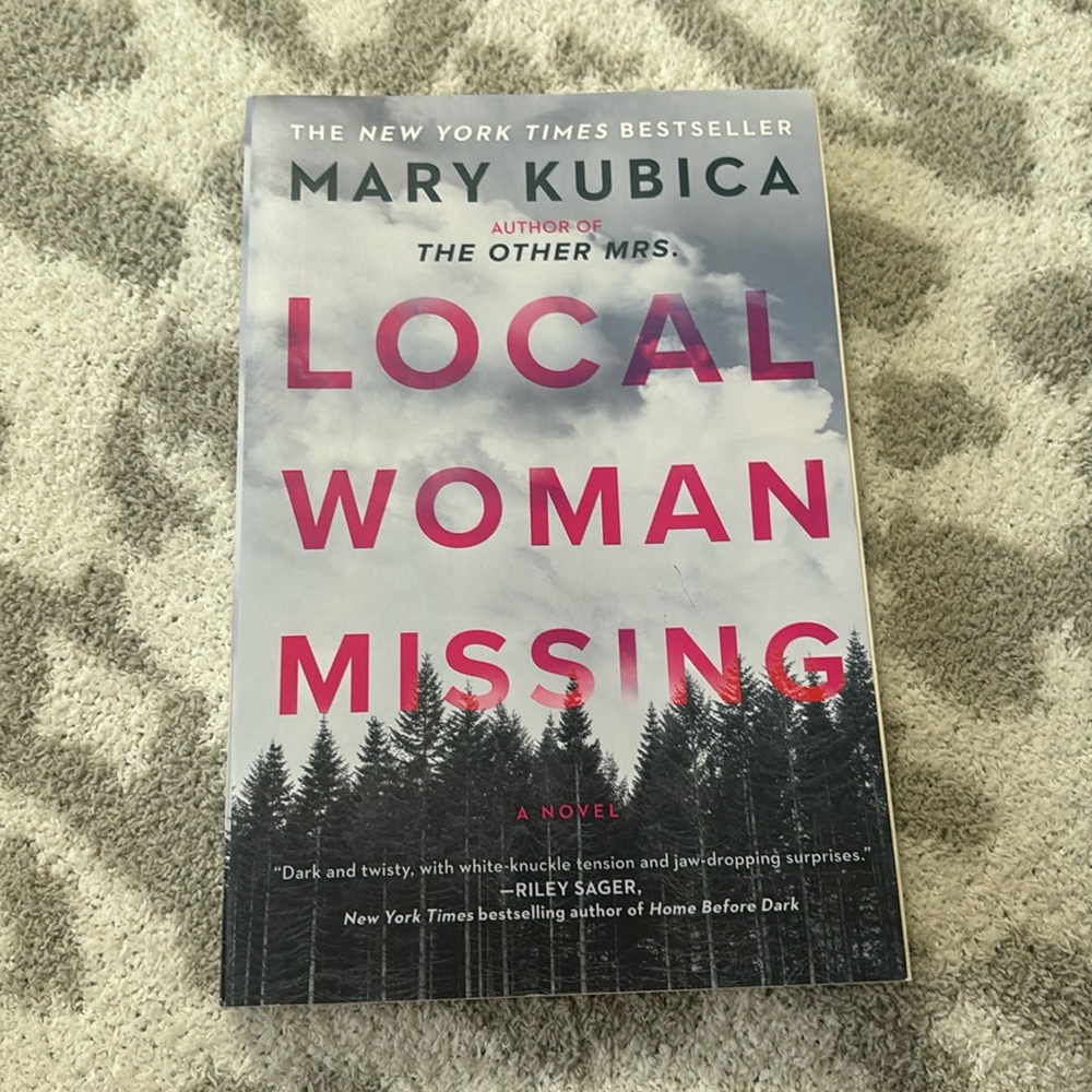 Local woman missing book